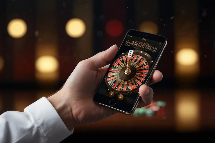 okaybet lottery draw game interface showing number selection on mobile